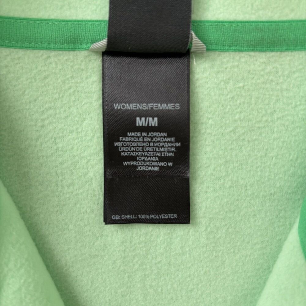 The North Face Women's Glacier 1/4 Zip Lightweight Fleece Pullover Size M Green - Picture 6 of 11